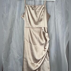 Satin Mini Dress